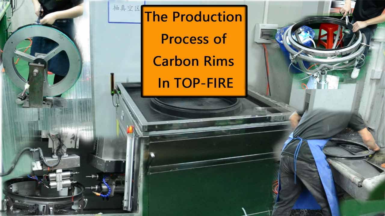 el proceso de producción de llantas de carbono en top-fire